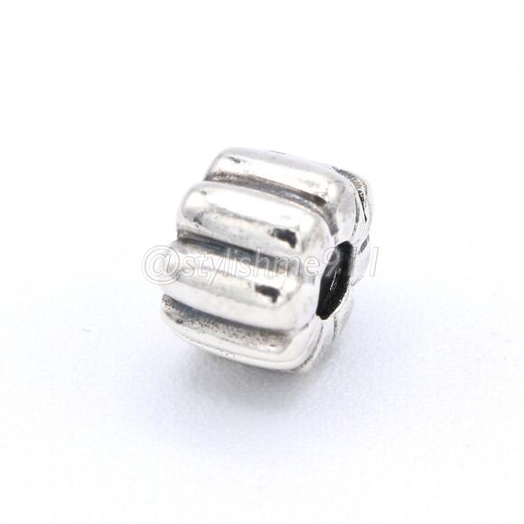 Authentic PANDORA ABSTRACT SILVER CLIP - 790163 - Picture 9 of 11
